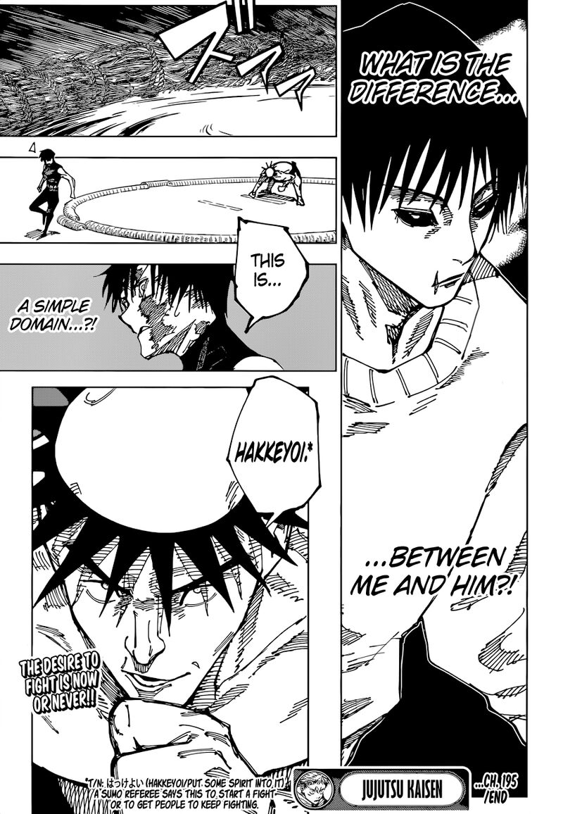 Jujutsu Kaisen Chapter 195 image 19